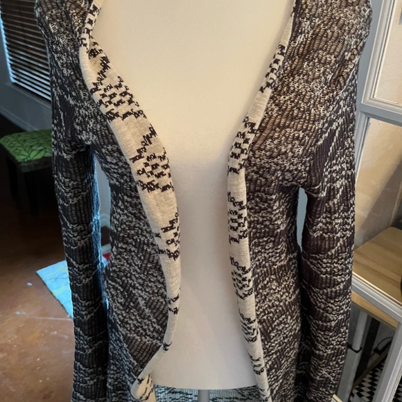 Billabong Womens Small Diamond Reversible Cardigan Long Sleeve Sweater - Picture 4 of 11